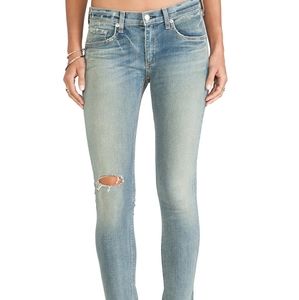 Rag and Bone low rise skinny